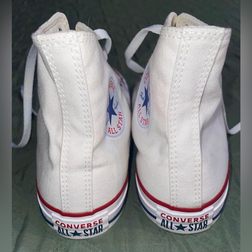 NWT CONVERSE "Chuck Taylor All Star" Canvas Shoe in Optical White, Men's Sz 6.5 - Picture 11 of 14